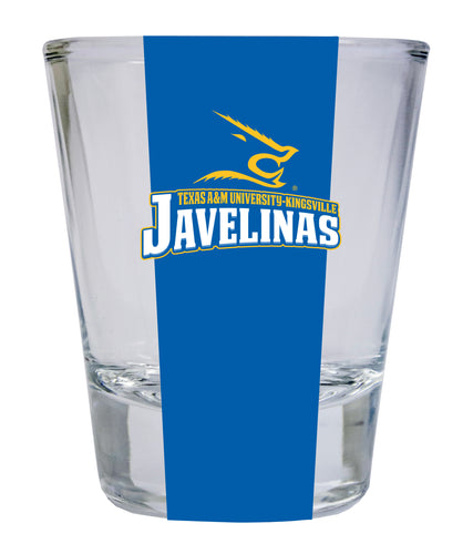 Texas A&M Kingsville Javelinas NCAA Legacy Edition 2oz Round Base Shot Glass Clear