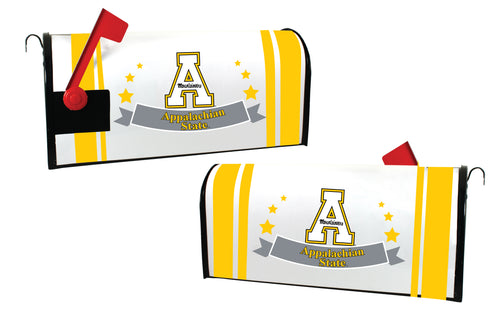 Appalachian State NCAA Officially Licensed Mailbox Cover Logo and Stripe Design