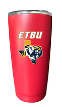 Load image into Gallery viewer, East Texas Baptist University NCAA Insulated Tumbler - 16oz Stainless Steel Travel Mug Choose Your Color
