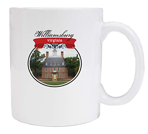 Williamsburg Virginia Historic Town Souvenir Ceramic Mug 2-Pack