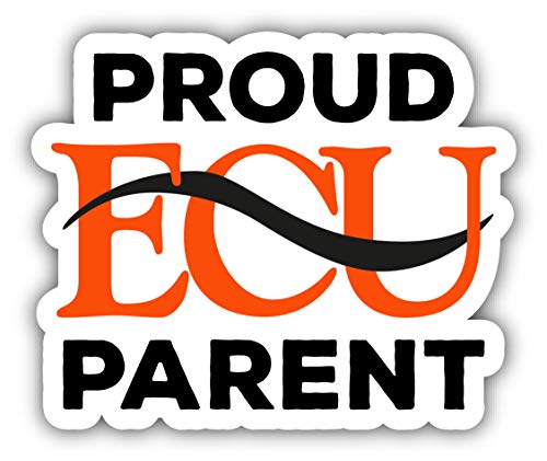 East Central University Tigers 4-Inch Proud Parent NCAA Vinyl Sticker - Durable School Spirit Decal