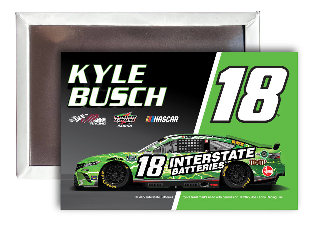 Kyle Busch #18 Nascar 2x3-Inch Fridge Magnet New for 2022