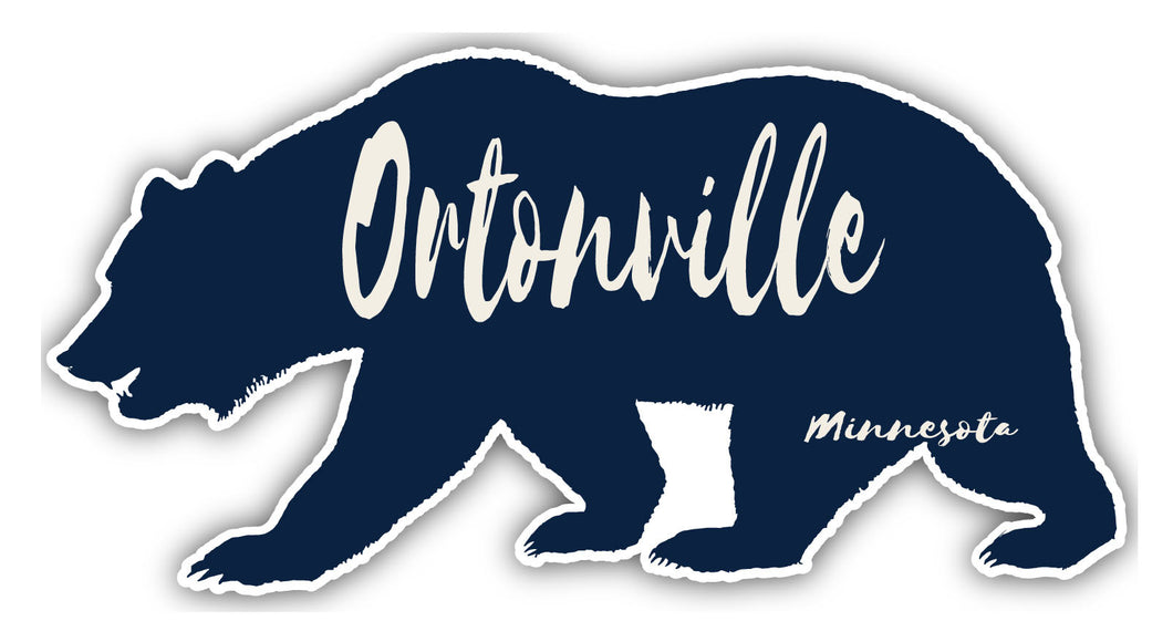Ortonville Minnesota Souvenir Decorative Stickers (Choose theme and size)