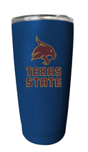 Load image into Gallery viewer, Texas State Bobcats NCAA Insulated Tumbler - 16oz Stainless Steel Travel Mug Choose Your Color
