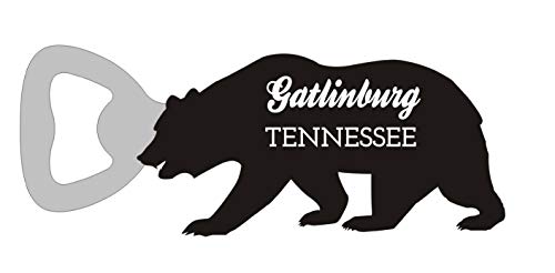 Gatlinburg Tennessee Camping Souvenir Bear Bottle Opener