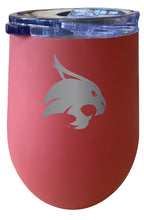 Load image into Gallery viewer, Texas State Bobcats NCAA Laser-Etched Wine Tumbler - 12oz  Stainless Steel Insulated Cup
