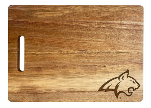 Montana State Bobcats Classic Acacia Wood Cutting Board - Small Corner Logo
