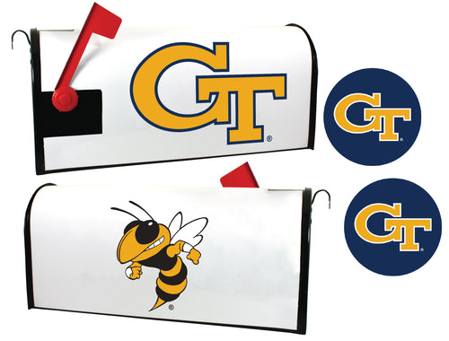 Georgia Tech Yellow Jackets NCAA Officially Licensed Mailbox Cover & Sticker Set