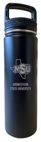 Midwestern State University Mustangs 32oz Elite Stainless Steel Tumbler - Variety of Team Colors
