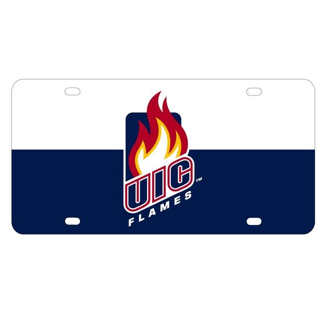 NCAA University of Illinois at Chicago Metal License Plate - Lightweight, Sturdy & Versatile