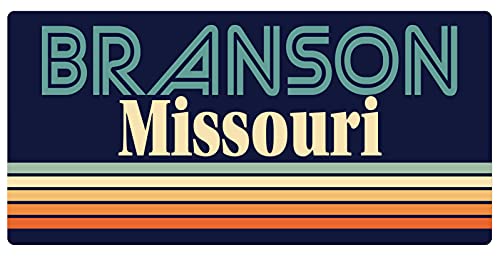 Branson Missouri 5 x 2.5-Inch Fridge Magnet Retro Design