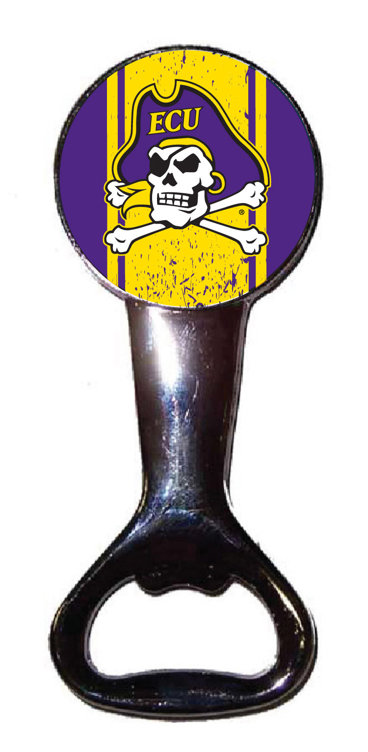 East Carolina Pirates Officially Licensed Magnetic Metal Bottle Opener - Tailgate & Kitchen Essential