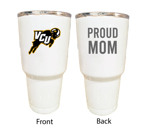 Virginia Commonwealth Proud Mom 24 oz Insulated Stainless Steel Tumbler - Black