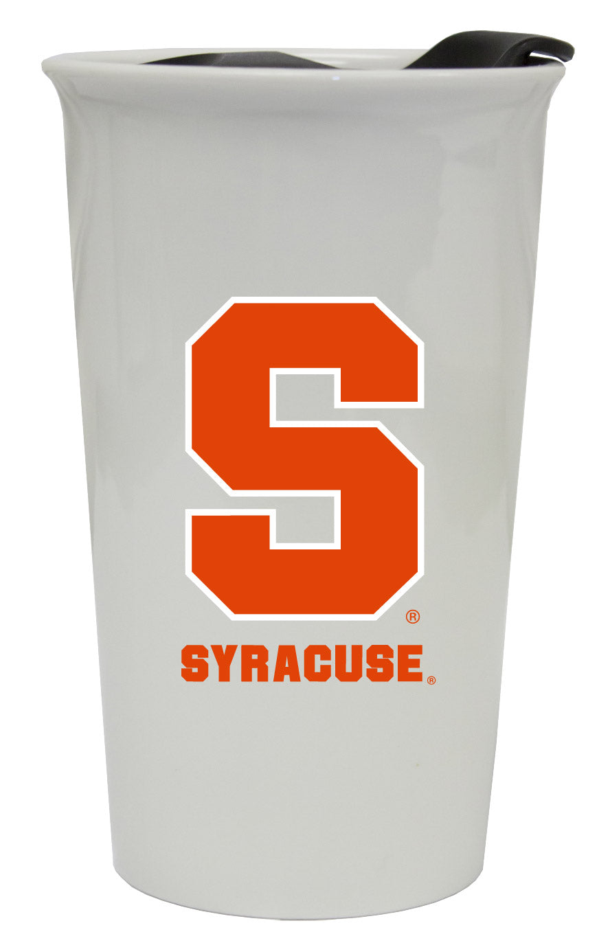 Syracuse University Double Walled Ceramic Tumbler