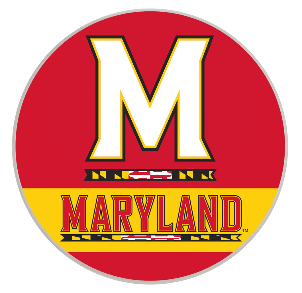 Maryland Terrapins Officially Licensed Paper Coasters (4-Pack) - Vibrant, Furniture-Safe Design