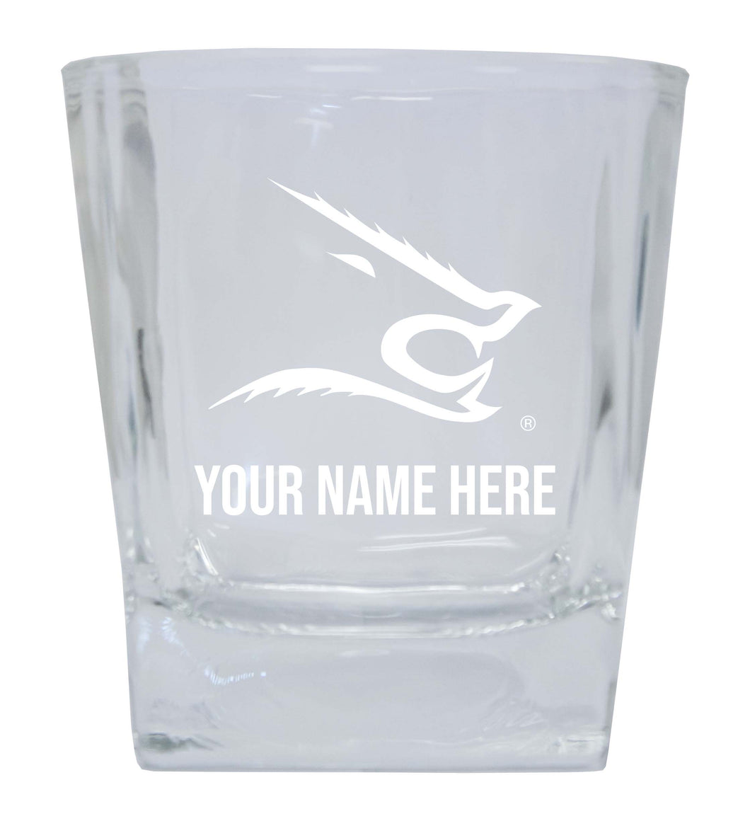 Texas A&M Kingsville Javelinas  Personalized NCAA Spirit Elegance 10oz Etched Glass Tumbler