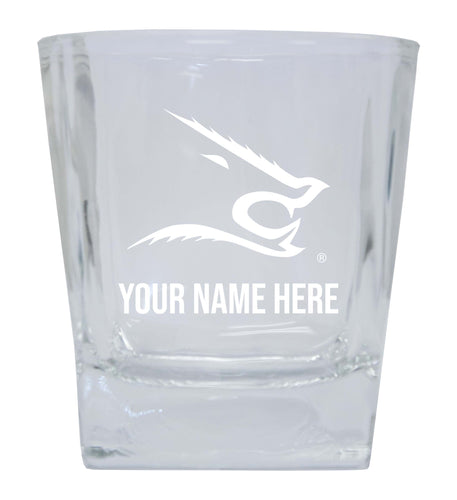 Texas A&M Kingsville Javelinas 2-Pack Personalized NCAA Spirit Elegance 10oz Etched Glass Tumbler