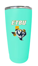 Load image into Gallery viewer, East Texas Baptist University NCAA Insulated Tumbler - 16oz Stainless Steel Travel Mug Choose Your Color
