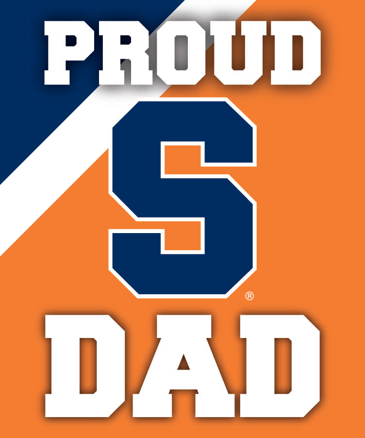 Syracuse Orange 5x6-Inch Proud Dad NCAA - Durable School Spirit Vinyl Decal Perfect Gift for Dad