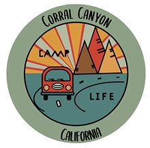 Load image into Gallery viewer, Corral Canyon California Souvenir Decorative Stickers (Choose theme and size)
