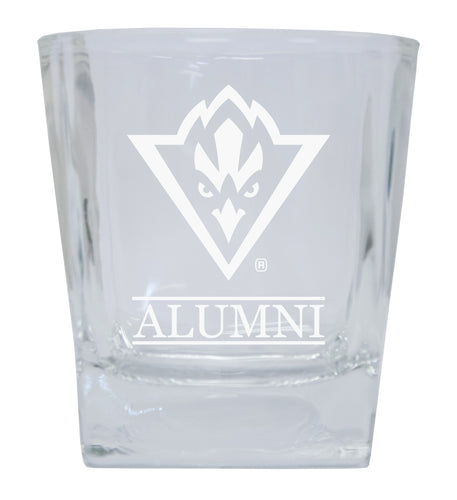 North Carolina Wilmington Seahawks 2-Pack Alumni Elegance 10oz Etched Glass Tumbler