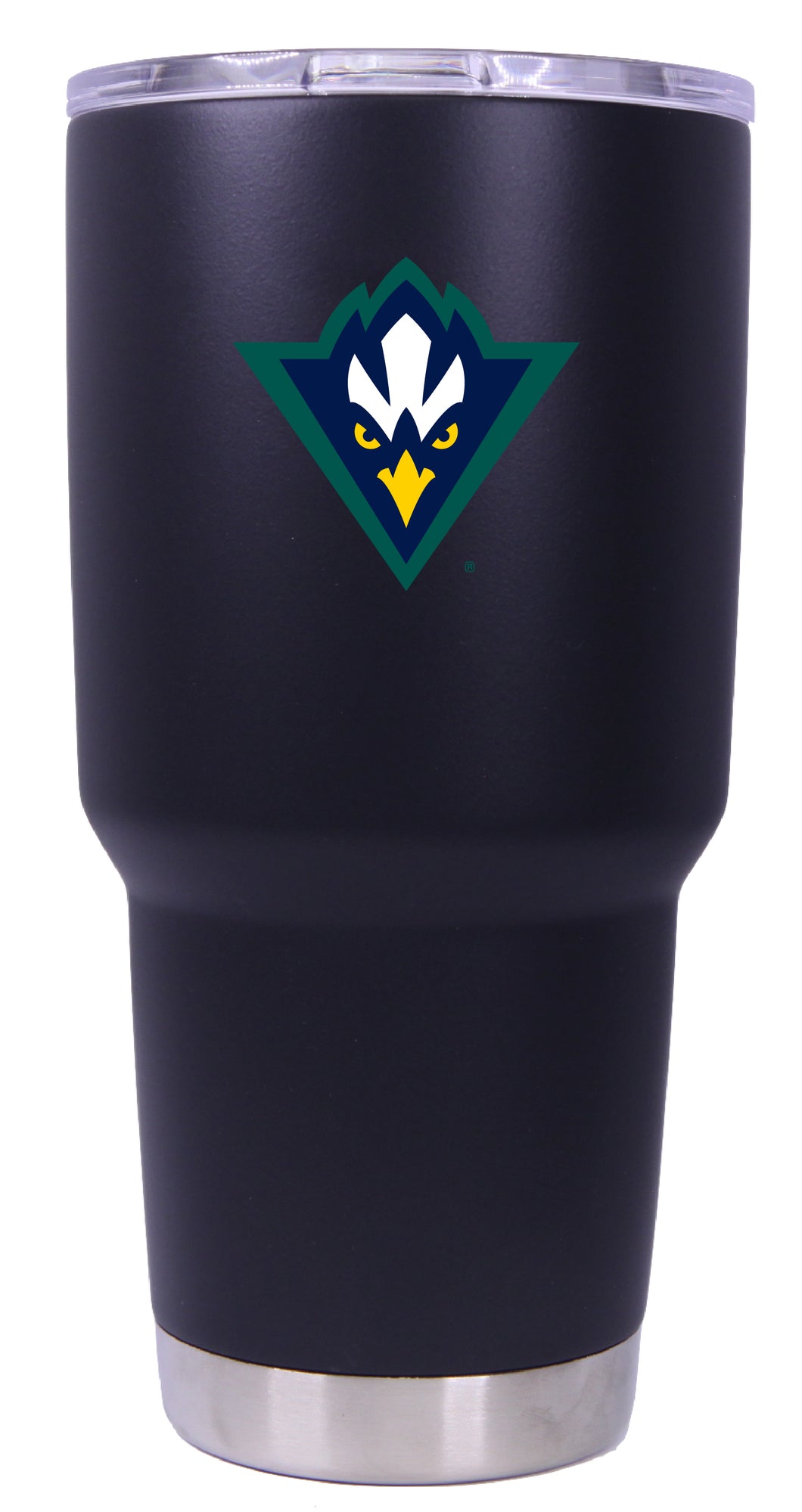 North Carolina Wilmington Seahawks Mascot Logo Tumbler - 24oz Color-Choice Insulated Stainless Steel Mug
