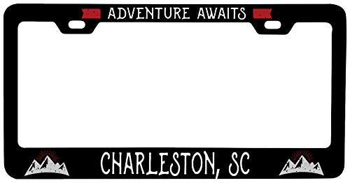 R and R Imports Charleston South Carolina Vanity Metal License Plate Frame