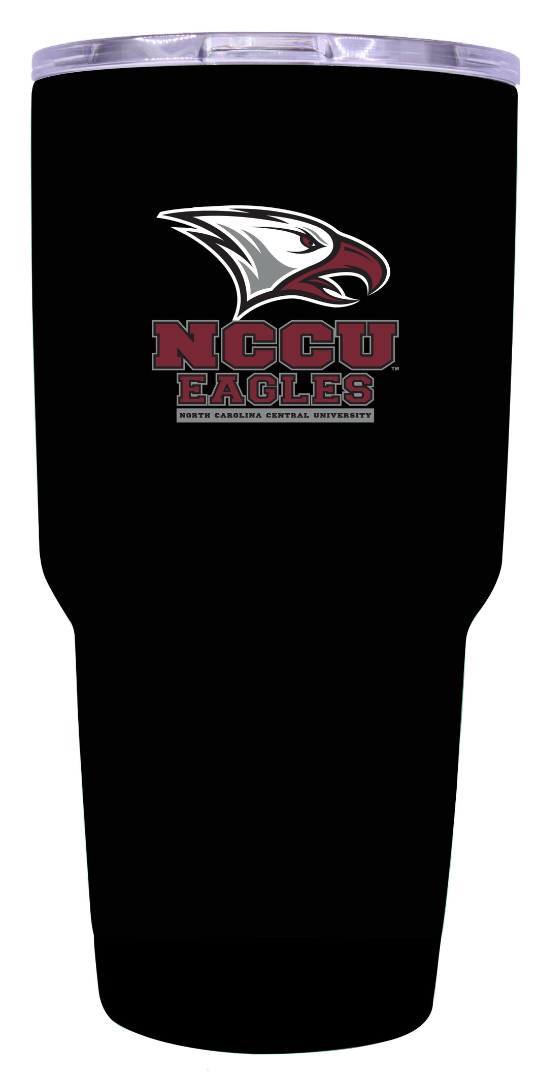 North Carolina Central Eagles Mascot Logo Tumbler - 24oz Color-Choice Insulated Stainless Steel Mug