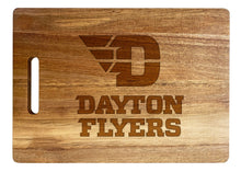 Load image into Gallery viewer, Dayton Flyers Classic Acacia Wood Cutting Board - Small Corner Logo
