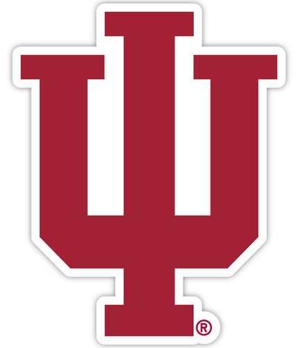 Indiana Hoosiers 2-Inch Mascot Logo NCAA Vinyl Decal Sticker for Fans, Students, and Alumni