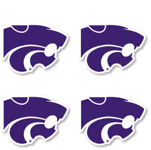 Load image into Gallery viewer, Kansas State Wildcats 2-Inch Mascot Logo NCAA Vinyl Decal Sticker for Fans, Students, and Alumni

