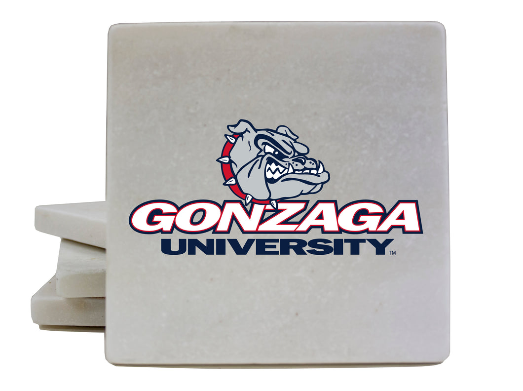 R and R Imports Gonzaga Bulldogs Marble Coaster 4 Pack