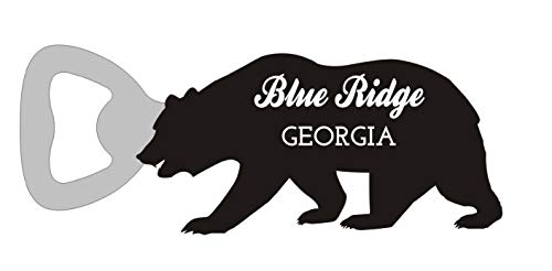 Blue Ridge Georgia Camping Souvenir Bear Bottle Opener