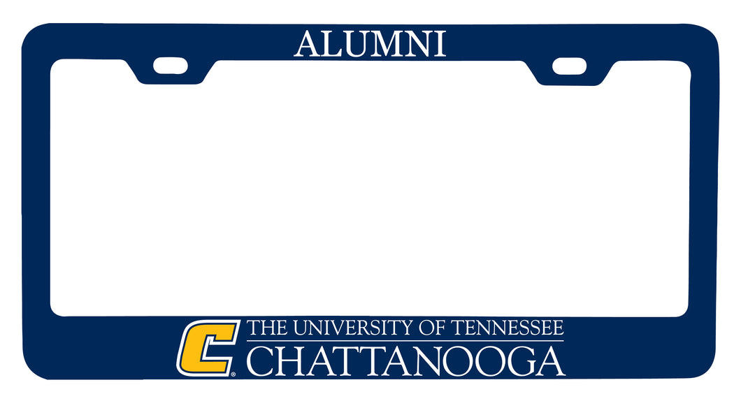 NCAA University of Tennessee at Chattanooga Alumni License Plate Frame - Colorful Heavy Gauge Metal, Officially Licensed