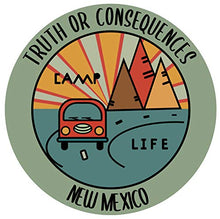 Load image into Gallery viewer, Truth Or Consequences New Mexico Souvenir Decorative Stickers (Choose theme and size)
