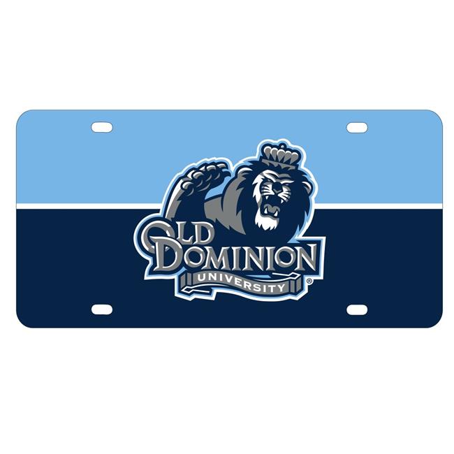 NCAA Old Dominion Monarchs Metal License Plate - Lightweight, Sturdy & Versatile