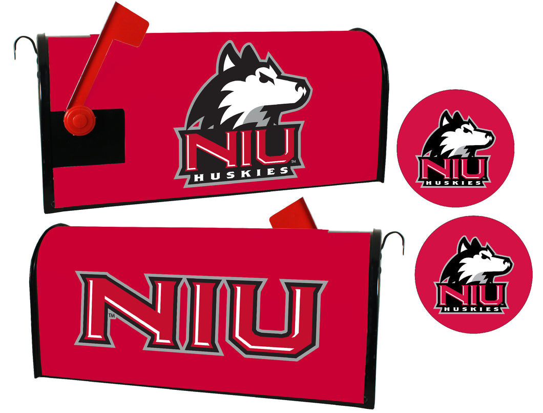 Northern Illinois Huskies NCAA Officially Licensed Mailbox Cover & Sticker Set