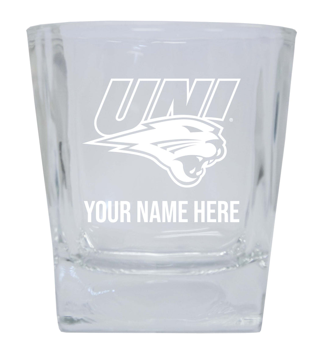 Northern Iowa Panthers College Etched Alumni 5oz Shooter Glass Tumbler - CUSTOM