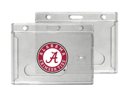 Alabama Crimson Tide Officially Licensed Clear View ID Holder - Collegiate Badge Protection