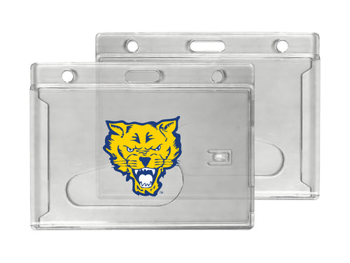 Fort Valley State University Officially Licensed Clear View ID Holder - Collegiate Badge Protection