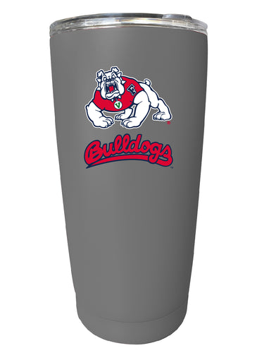 Fresno State Bulldogs NCAA Insulated Tumbler - 16oz Stainless Steel Travel Mug 