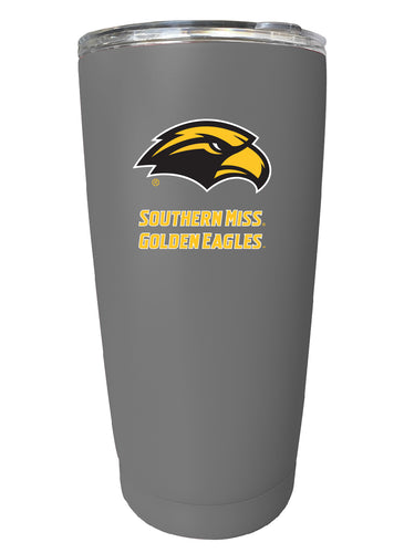 Southern Mississippi Golden Eagles NCAA Insulated Tumbler - 16oz Stainless Steel Travel Mug 