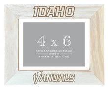 Load image into Gallery viewer, Idaho Vandals Wooden Photo Frame - Customizable 4 x 6 Inch - Elegant Matted Display for Memories
