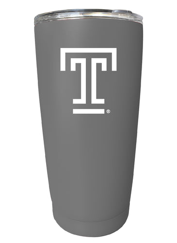 Temple University NCAA Insulated Tumbler - 16oz Stainless Steel Travel Mug 
