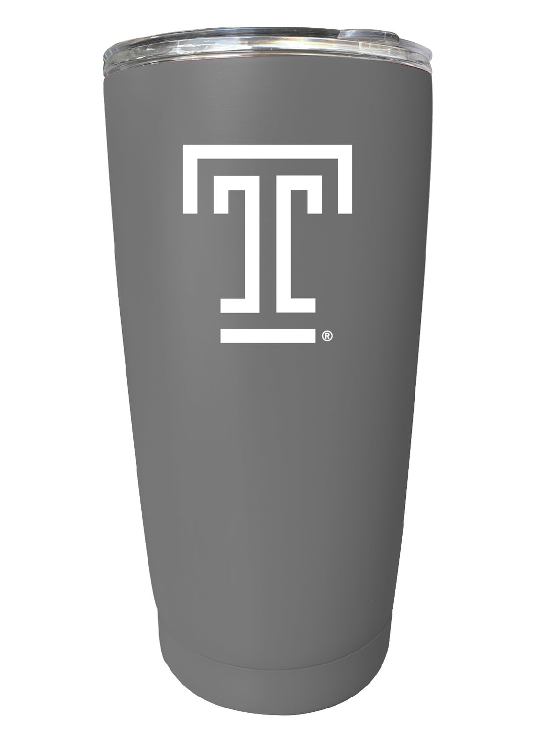 Temple University NCAA Insulated Tumbler - 16oz Stainless Steel Travel Mug 