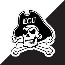 Load image into Gallery viewer, East Carolina Pirates Choose Style and Size NCAA Vinyl Decal Sticker for Fans, Students, and Alumni
