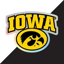 Load image into Gallery viewer, Iowa Hawkeyes Choose Style and Size NCAA Vinyl Decal Sticker for Fans, Students, and Alumni
