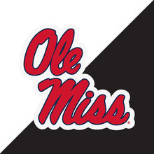 Load image into Gallery viewer, Mississippi Rebels &quot;Ole Miss&quot; Choose Style and Size NCAA Vinyl Decal Sticker for Fans, Students, and Alumni
