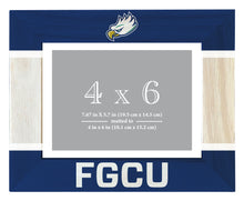 Load image into Gallery viewer, Florida Gulf Coast Eagles Wooden Photo Frame - Customizable 4 x 6 Inch - Elegant Matted Display for Memories
