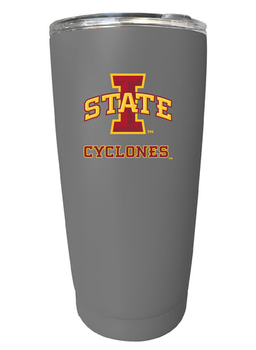 Iowa State Cyclones NCAA Insulated Tumbler - 16oz Stainless Steel Travel Mug 
